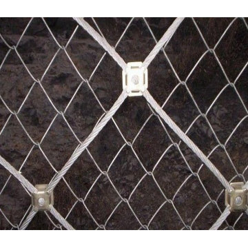 Knot Hand Woven Netting for Rock Fall Slope Protection Mesh